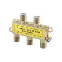 Splitter divisor cable coaxial 4 salidas - FU0632 Fulgore