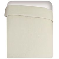Cubrecama DECO HOME Solid Pin Cr 1.5 Plazas