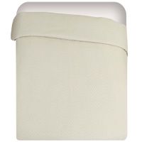 Cubrecama DECO HOME Solid Pin Cr 2 Plazas