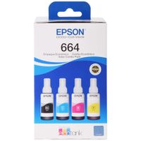 Pack EPSON Cuatro Tintas NCMYT664