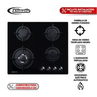 Cocina empotrable Klimatic Nina 60 Negra 60cm
