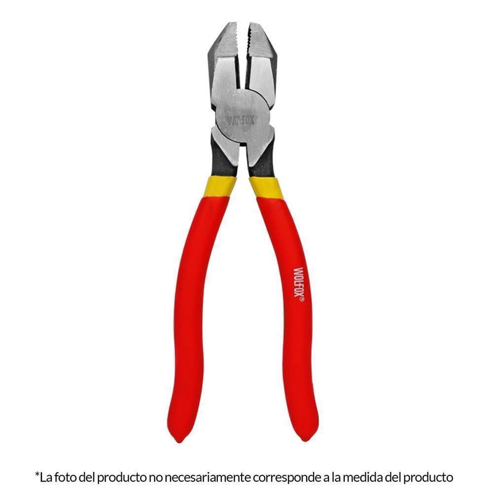 Alicate Universal Electricista Uso Rudo 8"" Wolfox WF0828