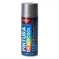Pintura en Spray Colores Metálicos Plata 400 ml Toolcraft TC1655