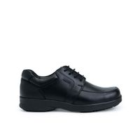 Zapato Escolar Derby Casual PEPE-008 K Negro Rabbit Cuero