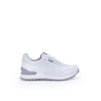 Zapatilla Escolar Unisex Casual ANDREI-027 T Blanco Rabbit Cuero