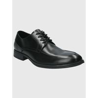 Zapato Para Hombre Cuero Rocko Negro Hush Puppies