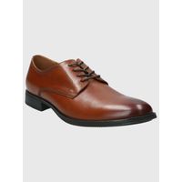 Zapato Para Hombre Cuero Rollo Marrón Hush Puppies
