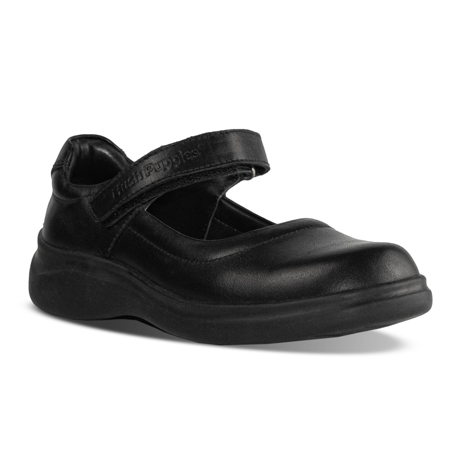 ZAPATO ESCOLAR ALEFLOR NEGRO PARA NIÑA HUSH PUPPIES