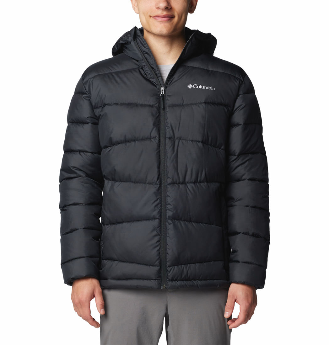 Casaca Para Hombre Sintética Con Capucha Fivemile Butte™ II Negra Columbia