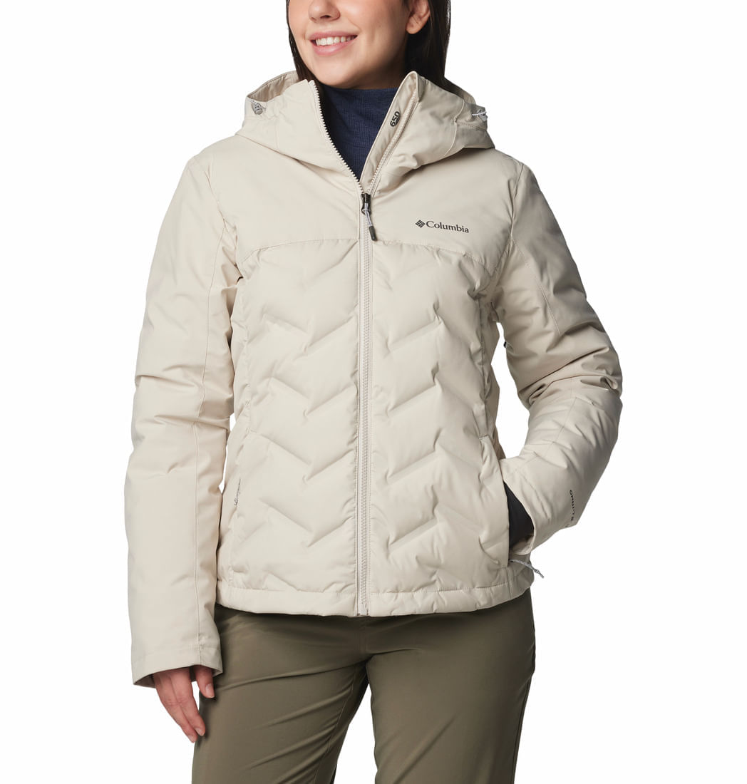 Casaca Para Mujer de Plumas Con Capucha Grand Trek™ III Beige Columbia