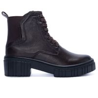 Botín Para Mujer Cuero Dreams Café Hush Puppies
