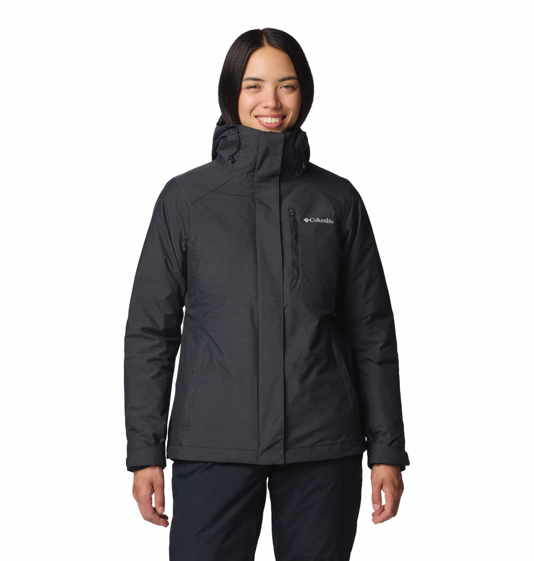 Casaca Para Mujer 3 En 1 Whirlibird™ V Negra Columbia