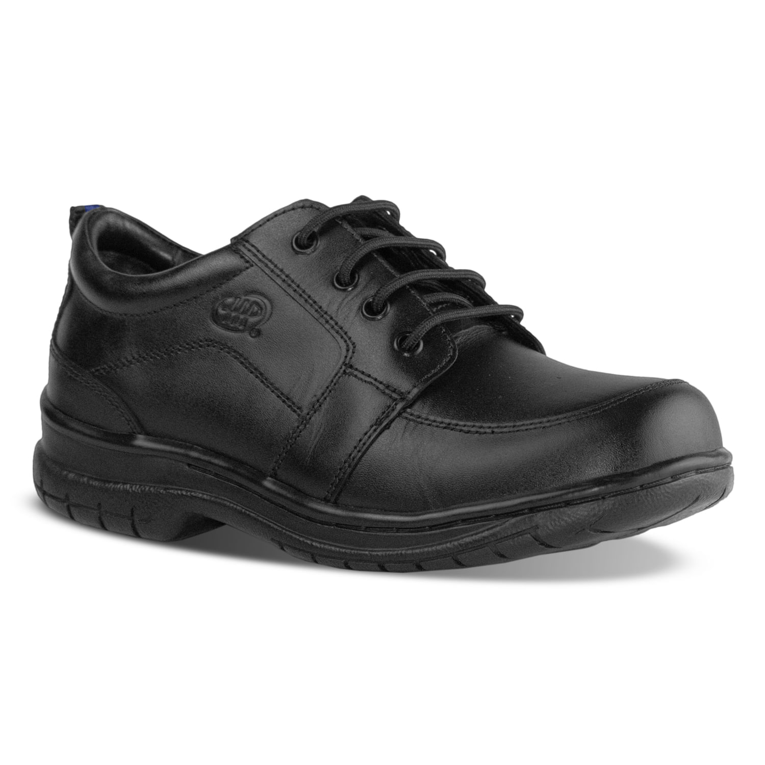 ZAPATO ESCOLAR LALO NEGRO PARA NIÑO HUSH PUPPIES
