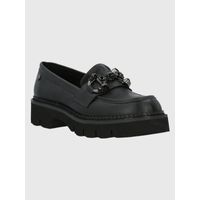 Mocasín Para Mujer Cuero Salone Negro Hush Puppies