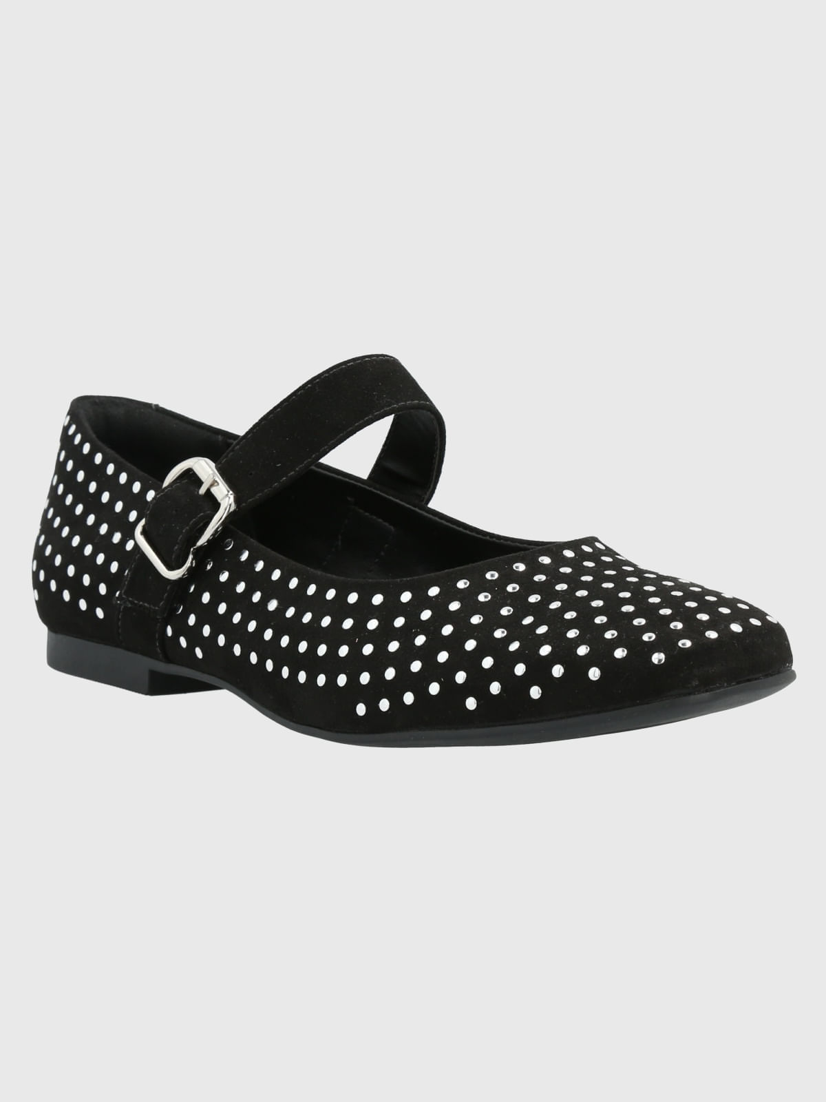 Zapato Para Mujer Cuero Abigail Negro Hush Puppies