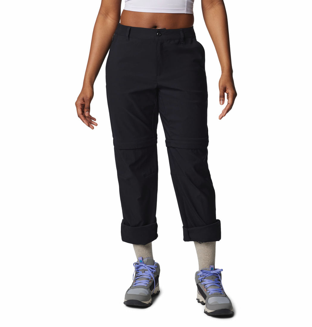 Pantalón Para Mujer Convertible Leslie Falls™ Negro Columbia