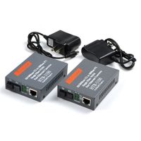 1 Par De Convertidores De Medios De Fibra Htb-3100a/b 25km transceptor