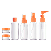 Set de 6 Frascos Pulverizador Contenedor de Aseo para Viaje