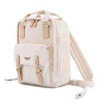 Mochila escolar o de viaje porta Laptop H188L-59 Blanco humo
