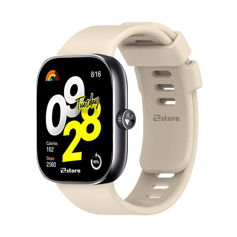 Correa Silicona para REDMI WATCH 4 / ACTIVE / LITE HUESO
