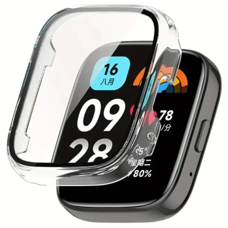 BUMPER PARA XIAOMI REDMI WATCH 3 ACTIVE TRANSPARENTE