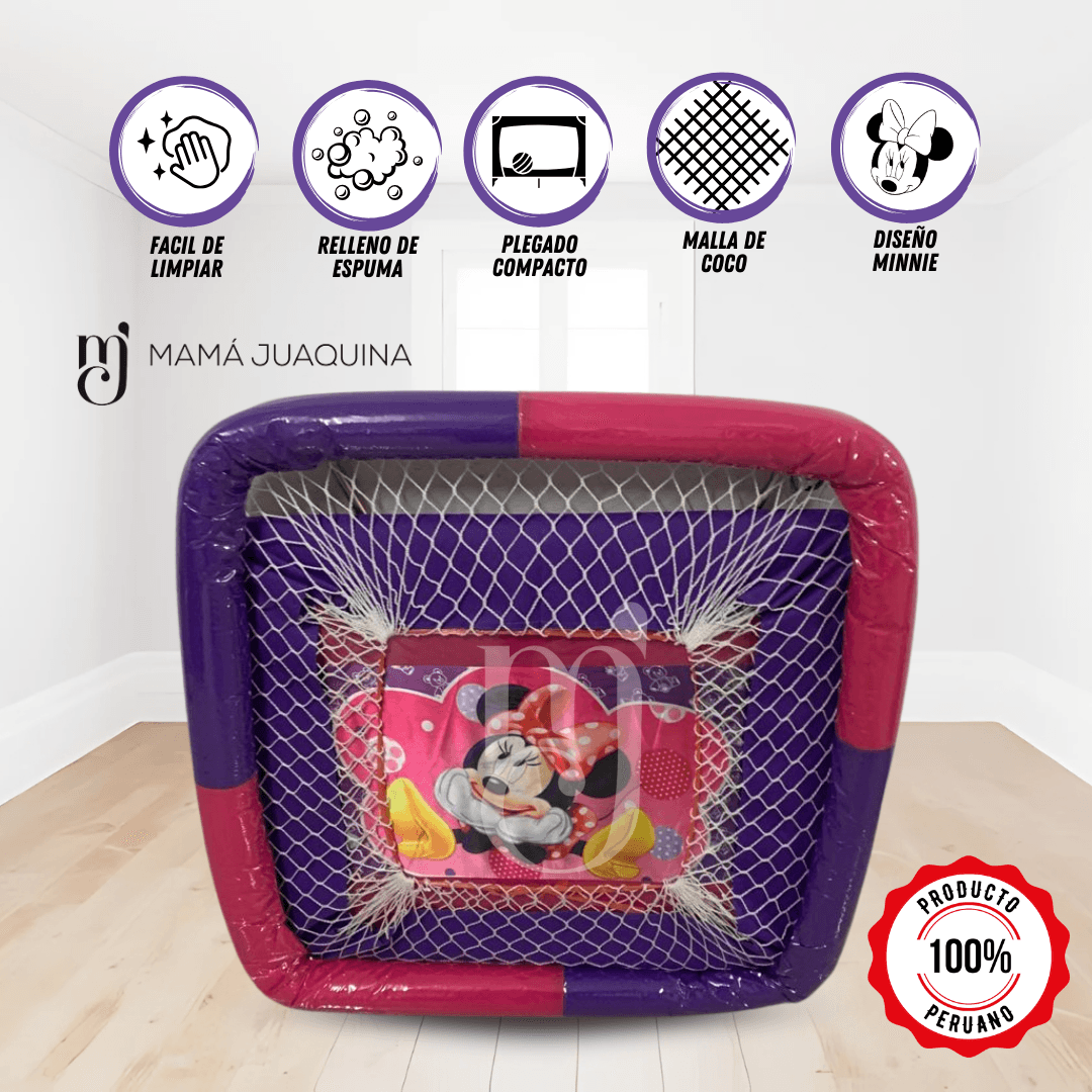Corral Interactivo Plegable «ADARI» Rosa