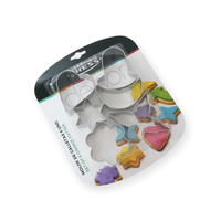 MOLDE DE GALLETAS SET 6 UND. LÍNEA CLASSIC