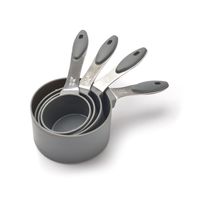 TAZAS MEDIDORAS SET 4 UND. INOX.