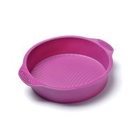 MOLDE DE SILICONA REDONDO 23 CM x 6.3 CM PURPLE