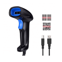 LECTOR ESCANER CODIGO DE BARRAS ALAMBRICO 2D 1D USB