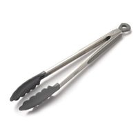 PINZA PARA SERVIR DE 30 CM CON PUNTAS ANTIRESB.