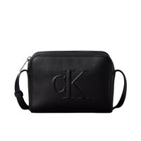 Cartera Crossbody Calvin Klein Camera Sculpted Impression - Negro