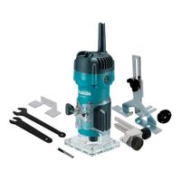 Ruteadora Fresadora Eléctrica Makita MT 1/4"" 530W 35000RPM M3700B