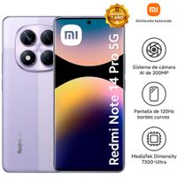 Smartphone XIAOMI REDMI NOTE 14PRO 5G 6.67"" 8GB 256GB 200MP Lavender Purple