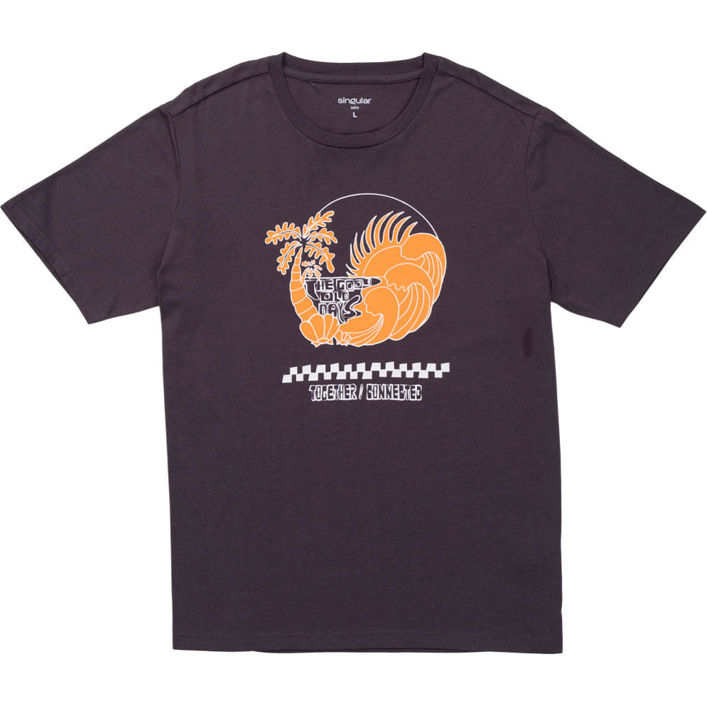 Polos manga corta Estampado Básico hombre SINGULAR