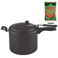 OLLA A PRESIÓN COLOR NEGRO 7L MAGNIFIC
