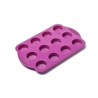 MOLDE DE SILICONA PARA MINI CUPCAKES DE 12UNID. 30 X 19.5 X 2 CM