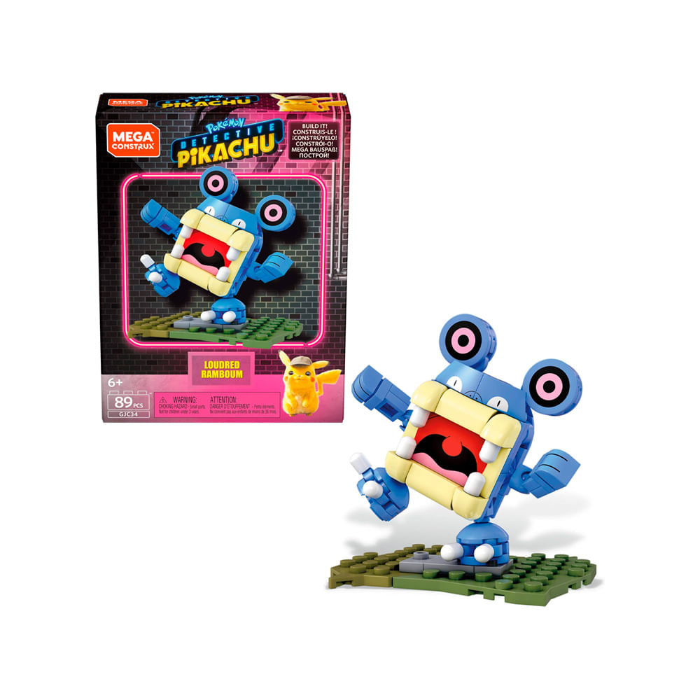 Pokemon Mega Construx Detective Pikachu Loudred