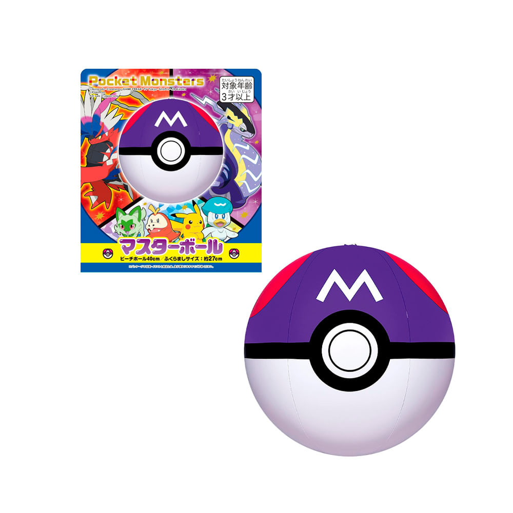 Pokemon MasterBall Pelota Inflable Igarashi Japon