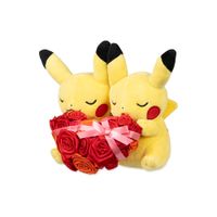 Pokemon Center Peluche San Valentin Pikachu Enamorados