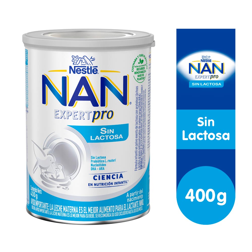 NAN® Sin Lactosa - Lata 400 G