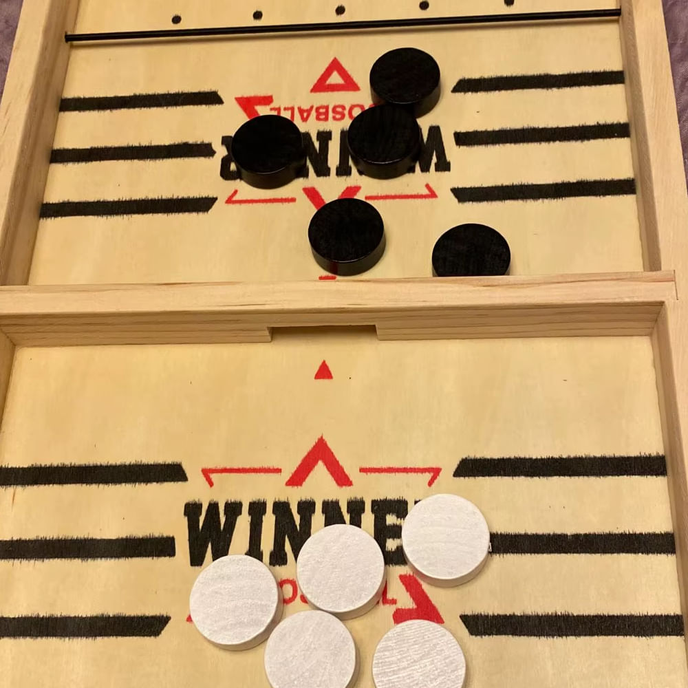 Juego de Mesa Hockey con Catapulta Diversión Familiar