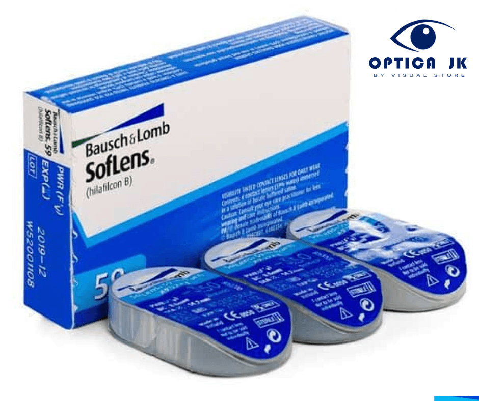SOFLENS59 LENTES DE CONTACTO BLANDO PARA MIOPÍA -3.00