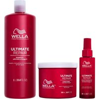 Shampoo Litro+ Acondicionador+ Miracle Hair 95ml Wella Ultimate Repair