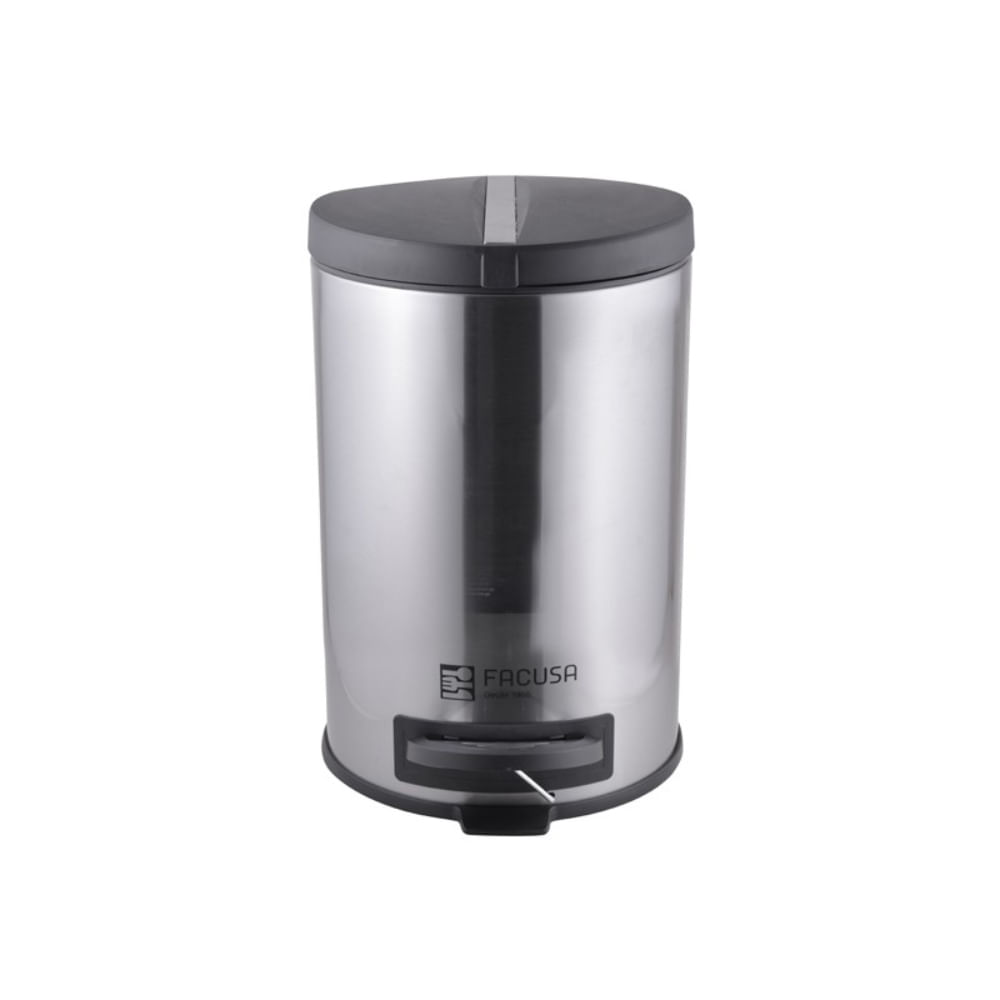 PAPELERA 12LT CLEAN (D25.5*38cm) 984171201 Facusa