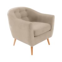 BUTACA BALARK MAVISAC COLOR BEIGE - ULTRA CUERO