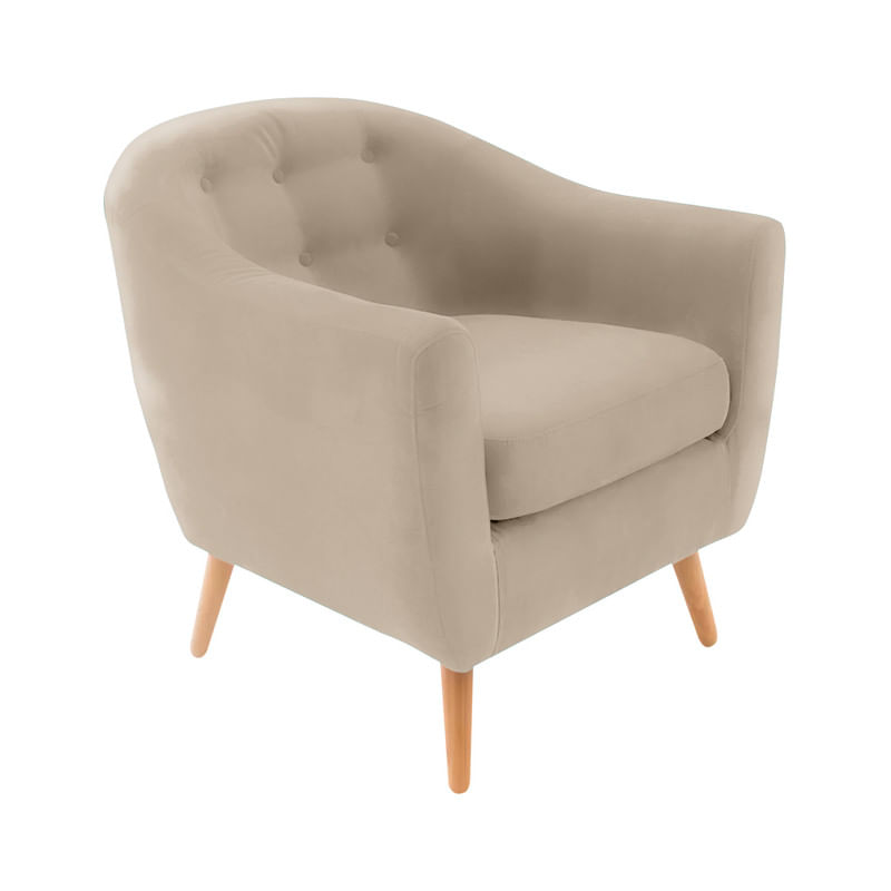 BUTACA BALARK MAVISAC COLOR BEIGE - ULTRA CUERO