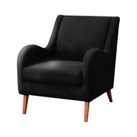 BUTACA DOMINICK MAVISAC COLOR NEGRO - ULTRA CUERO