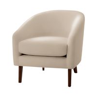 BUTACA TERRENCE MAVISAC COLOR BEIGE - ULTRA CUERO