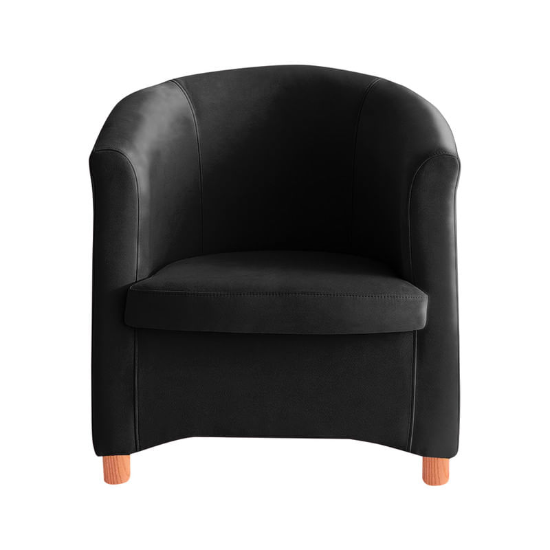 BUTACA AGNES MAVISAC COLOR NEGRO - ULTRA CUERO